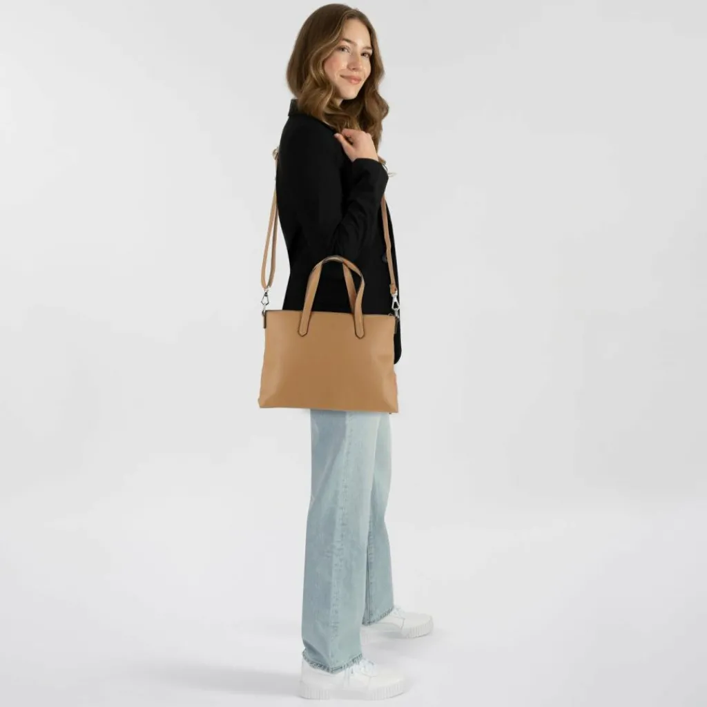 Tom Tailor Henkeltaschen<Poppy Handtasche 30 cm camel