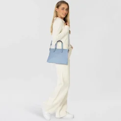 Discount Tom Tailor Poppy Handtasche 30 cm mid blue