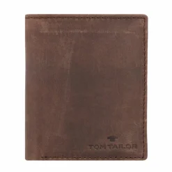 Tom Tailor Ron Geldbörse PFID Leder 10 cm brown