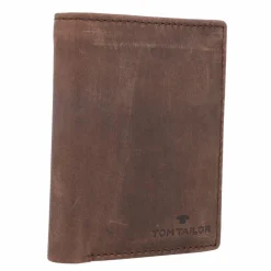 Tom Tailor Ron Geldbörse PFID Leder 10 cm brown