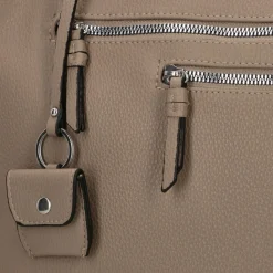 Tom Tailor Shopper|Schultertaschen<Winona Shopper Tasche 30 cm taupe