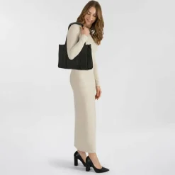 Tom Tailor Shopper|Schultertaschen<Yara Shopper Tasche 37 cm black