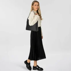 Clearance Tom Tailor Yuma Schultertasche 34 cm black