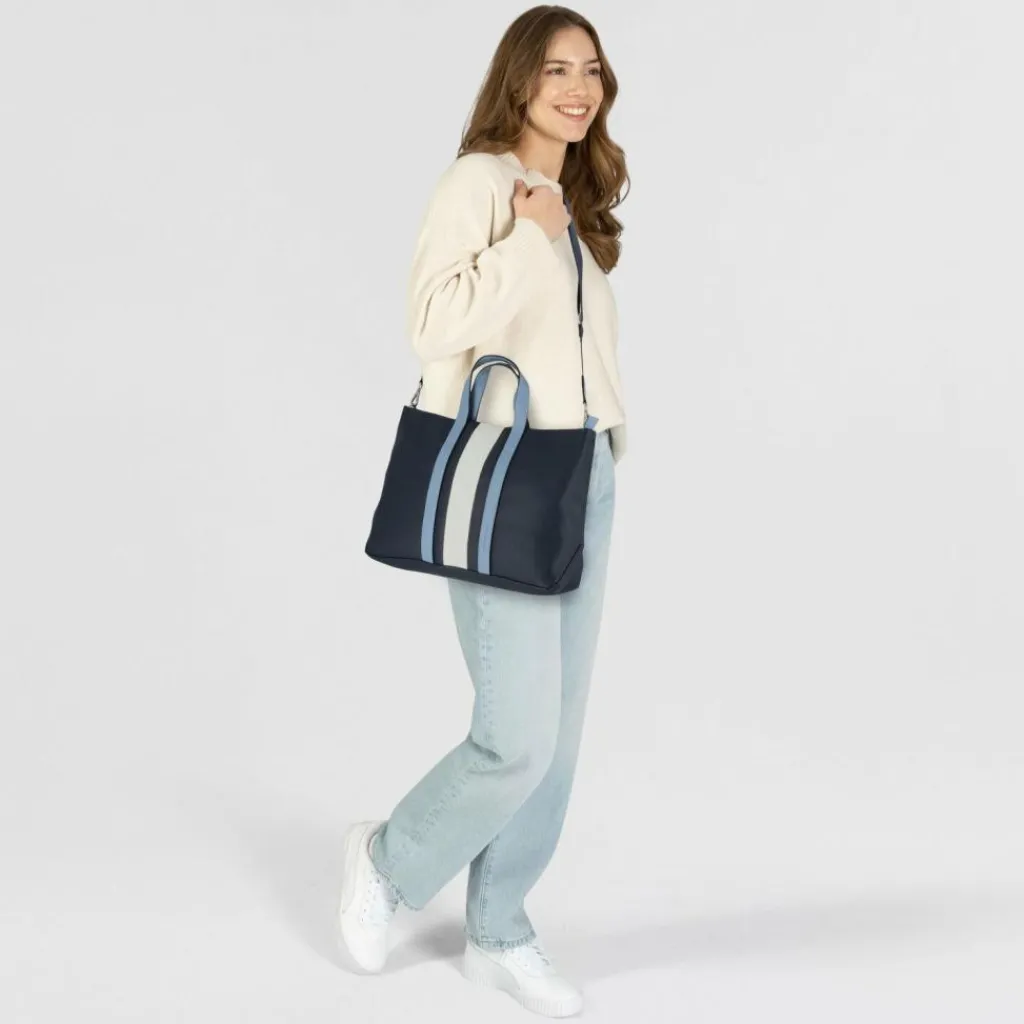 Outlet Tom Tailor Zena Shopper Tasche 43 cm dark blue