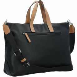 New Tom Tailor Zena Shopper Tasche 43 cm black