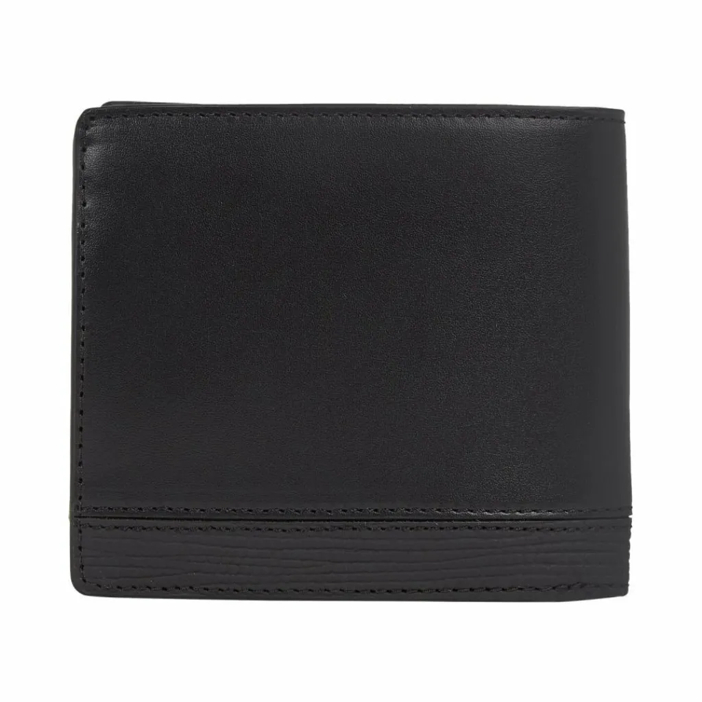 Tommy Hilfiger Herrengeldbörsen Querformat<Business Geldbörse Leder 11.5 cm black
