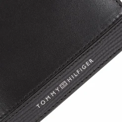 Tommy Hilfiger Herrengeldbörsen Querformat<Business Geldbörse Leder 11.5 cm black