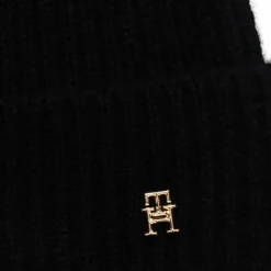Hot Tommy Hilfiger Cashmere Chic Strickmütze black