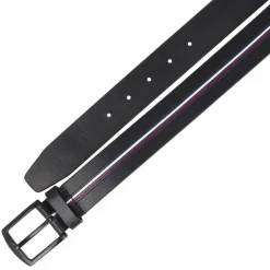 Clearance Tommy Hilfiger Denton 3.5 Gürtel Leder space blue