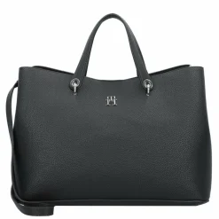 Tommy Hilfiger Shopper|Henkeltaschen<Emblem Shopper Tasche 38 cm black
