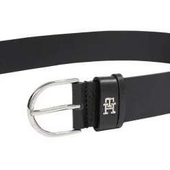 New Tommy Hilfiger Essential Effortless Gürtel Leder black