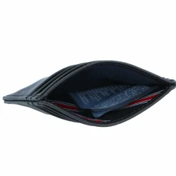 Clearance Tommy Hilfiger Eton Kreditkartenetui Leder 10 cm black