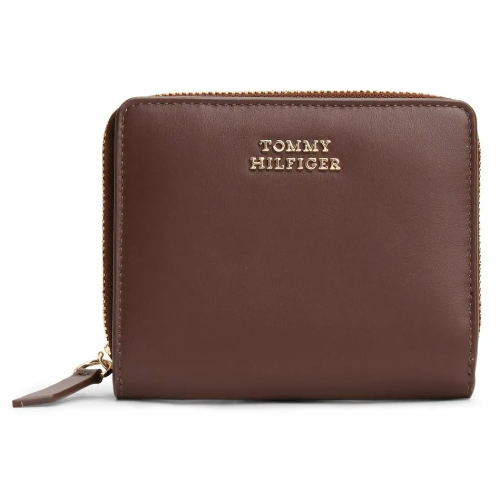 Tommy Hilfiger Damengeldbörsen Querformat<Geldbörse Leder 12 cm rich walnut