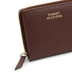 Tommy Hilfiger Damengeldbörsen Querformat<Geldbörse Leder 12 cm rich walnut
