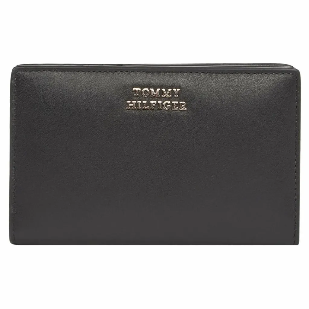 Tommy Hilfiger Damengeldbörsen Querformat<Geldbörse Leder 14.5 cm black