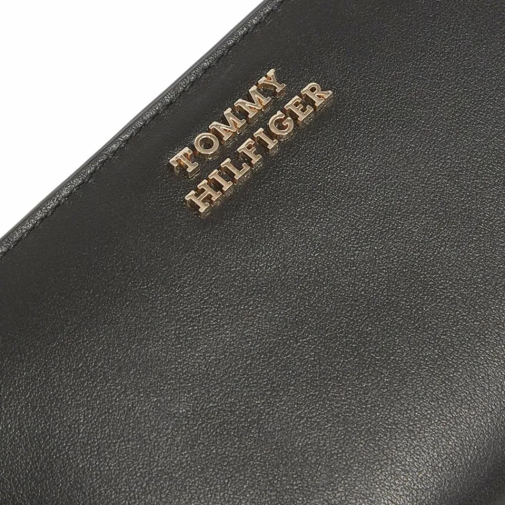 Tommy Hilfiger Damengeldbörsen Querformat<Geldbörse Leder 14.5 cm black