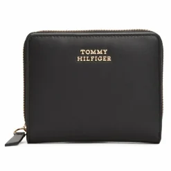 Damen Tommy Hilfiger Geldbörse Leder 12 cm