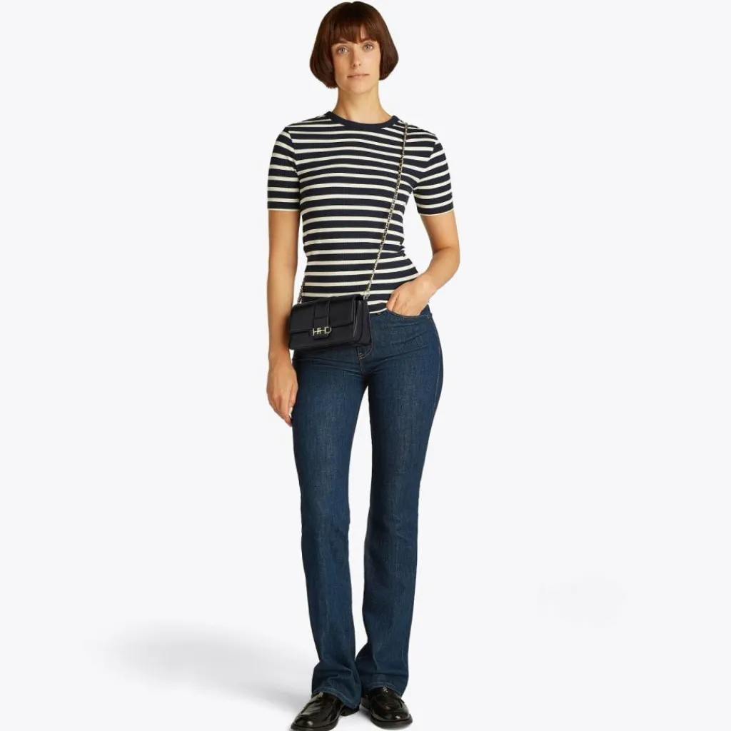 Tommy Hilfiger Umhängetaschen<Heritage Umhängetasche Leder 20 cm black