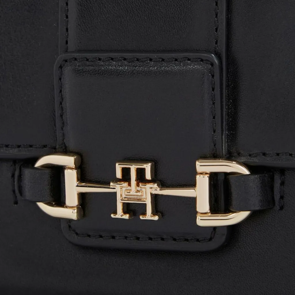Tommy Hilfiger Umhängetaschen<Heritage Umhängetasche Leder 20 cm black