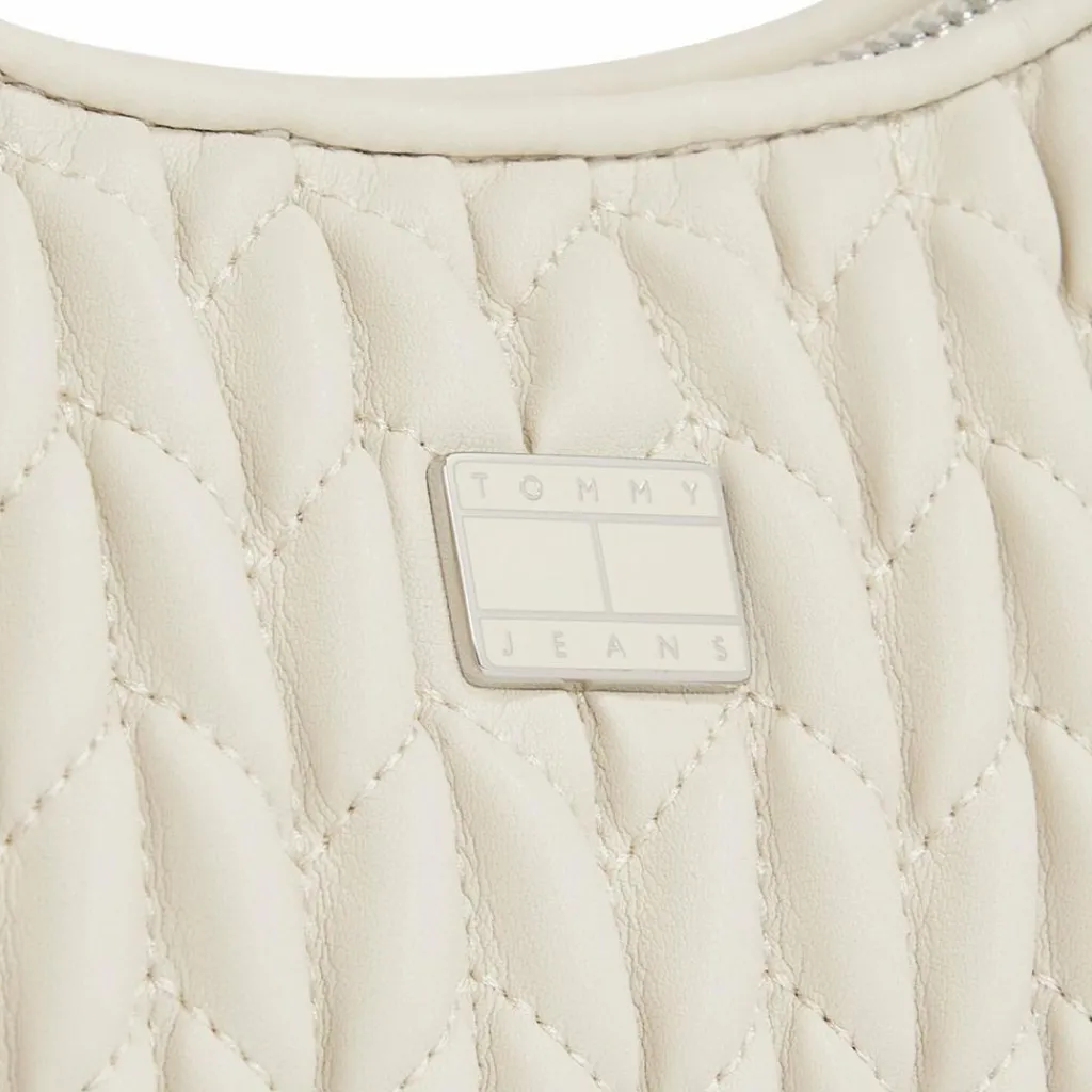 Sale Tommy Hilfiger Jeans TJW Iconic Schultertasche 23 cm beige