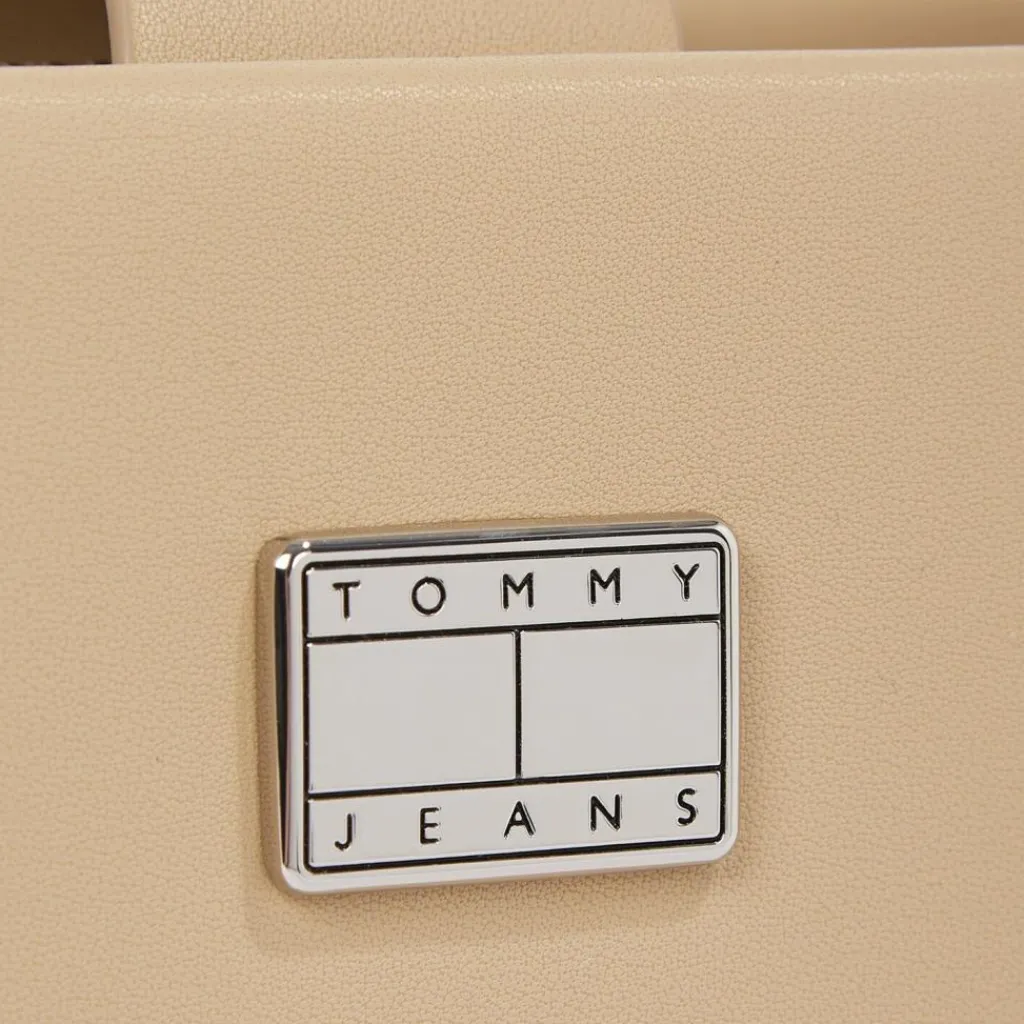 Online Tommy Hilfiger Jeans TJW American Cool Schultertasche 28 cm beige