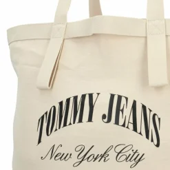 Hot Tommy Hilfiger Jeans TJW Hot Summer Faltbare Einkaufstasche 34 cm natural