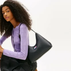 Tommy Hilfiger Jeans Henkeltaschen|Schultertaschen<Tjw Must Schultertasche 27 cm black