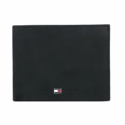 Tommy Hilfiger Herrengeldbörsen Querformat<Johnson Geldbörse Leder 12,5 cm black