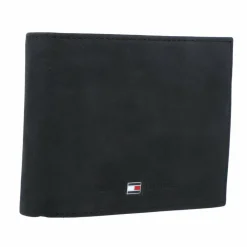 Tommy Hilfiger Herrengeldbörsen Querformat<Johnson Geldbörse Leder 12,5 cm black