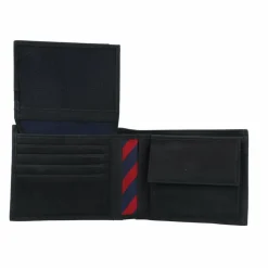 Tommy Hilfiger Herrengeldbörsen Querformat<Johnson Geldbörse Leder 12,5 cm black