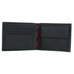 Sale Tommy Hilfiger Johnson Geldbörse Leder 12,5 cm black