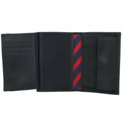 Tommy Hilfiger Johnson Geldbörse Leder 9 cm black