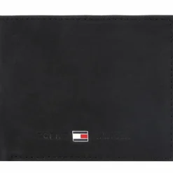 Hot Tommy Hilfiger Johnson Geldbörse Leder 10,5 cm black