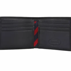 Hot Tommy Hilfiger Johnson Geldbörse Leder 10,5 cm black