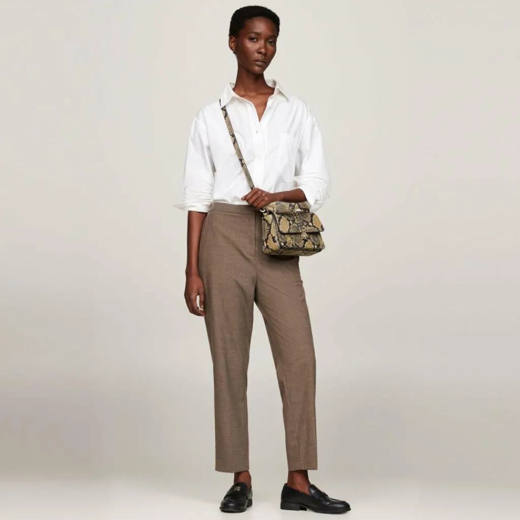 Tommy Hilfiger Schultertaschen<Luxe Leather Schultertasche Leder 23 cm snake