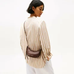 Hot Tommy Hilfiger Moon Umhängetasche Leder 19 cm rich walnut