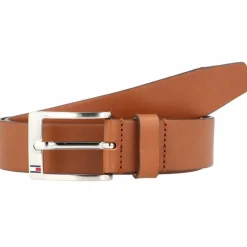 Tommy Hilfiger Herrengürtel<New Aly Gürtel Leder dark tan