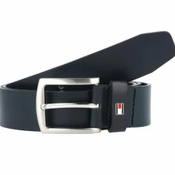 Tommy Hilfiger Herrengürtel<New Denton Gürtel Leder midnight