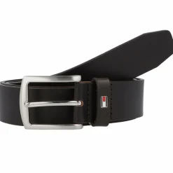 Tommy Hilfiger New Denton Gürtel Leder testa di moro