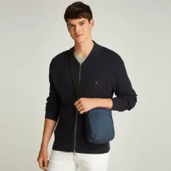 Best Tommy Hilfiger Nylon Mini Bag Umhängetasche 16 cm grey