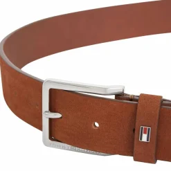 Clearance Tommy Hilfiger Oliver Nubuck Gürtel Leder brown