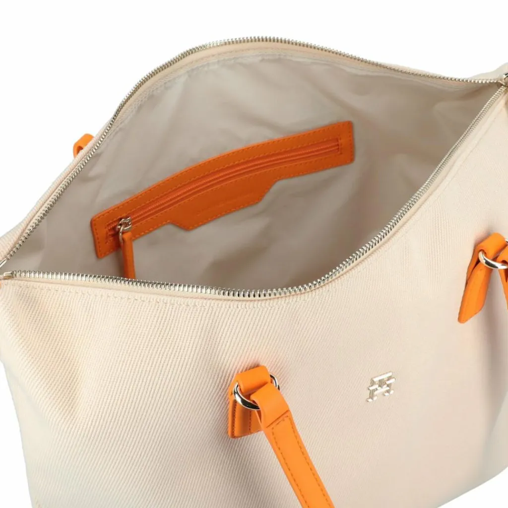 Tommy Hilfiger Shopper|Henkeltaschen<Poppy Canvas Shopper Tasche 46 cm rich ochre-natural canvas