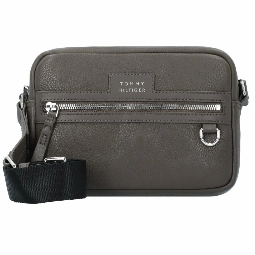 Tommy Hilfiger Umhängetaschen<Premium Umhängetasche Leder 23 cm shady stone
