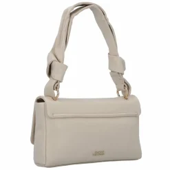 Hot Tommy Hilfiger Pushlock Schultertasche Leder 26 cm cream