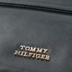 Tommy Hilfiger Umhängetaschen<Pushlock Umhängetasche Leder 22 cm black