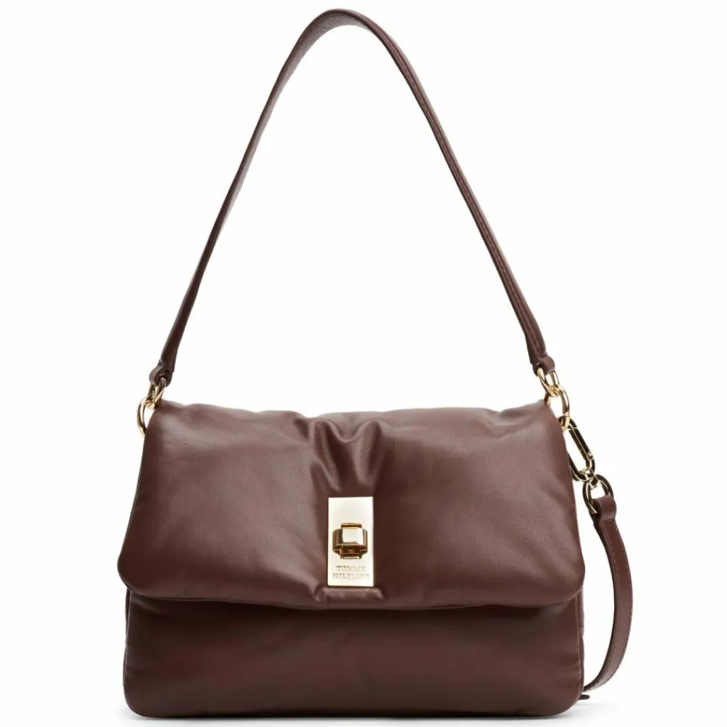 Tommy Hilfiger Soft Leather Schultertasche Leder 27 cm