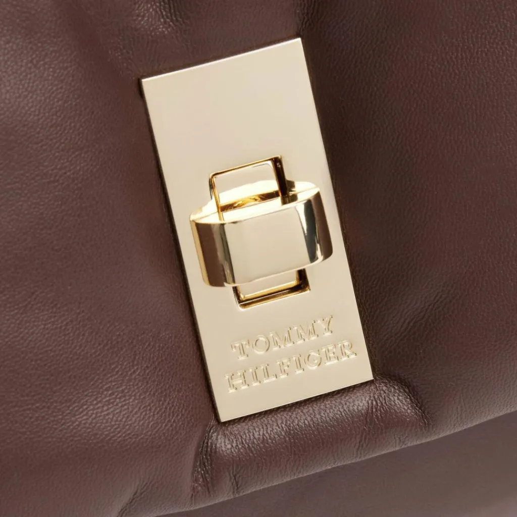 Tommy Hilfiger Soft Leather Schultertasche Leder 27 cm