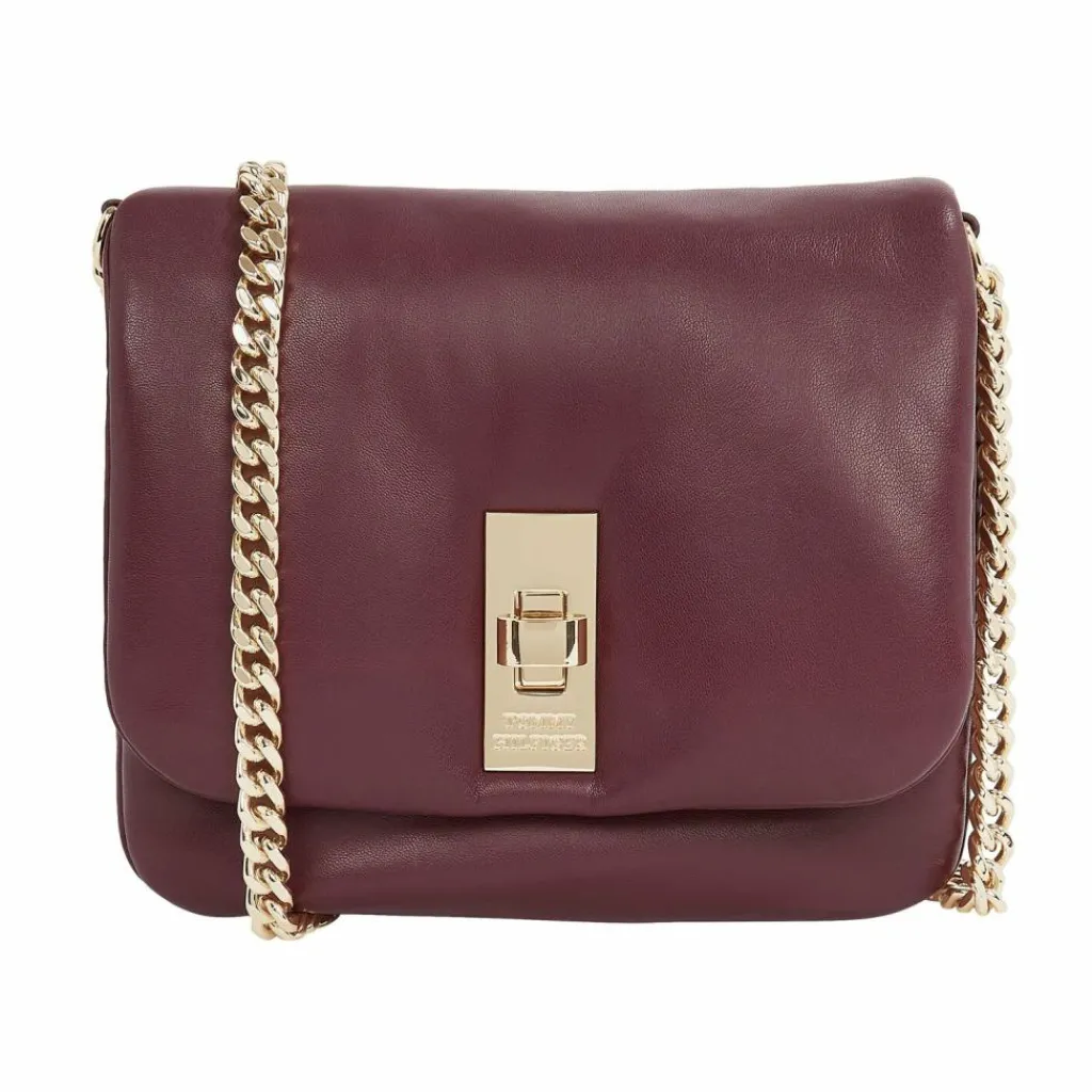 Tommy Hilfiger Mini Bags|Umhängetaschen<Soft Leather Mini Bag Umhängetasche Leder 18 cm red