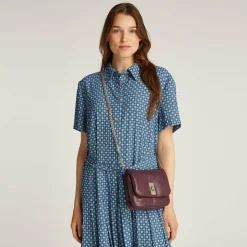 Tommy Hilfiger Mini Bags|Umhängetaschen<Soft Leather Mini Bag Umhängetasche Leder 18 cm red