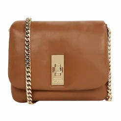 Tommy Hilfiger Mini Bags|Umhängetaschen<Soft Leather Mini Bag Umhängetasche Leder 18 cm brown